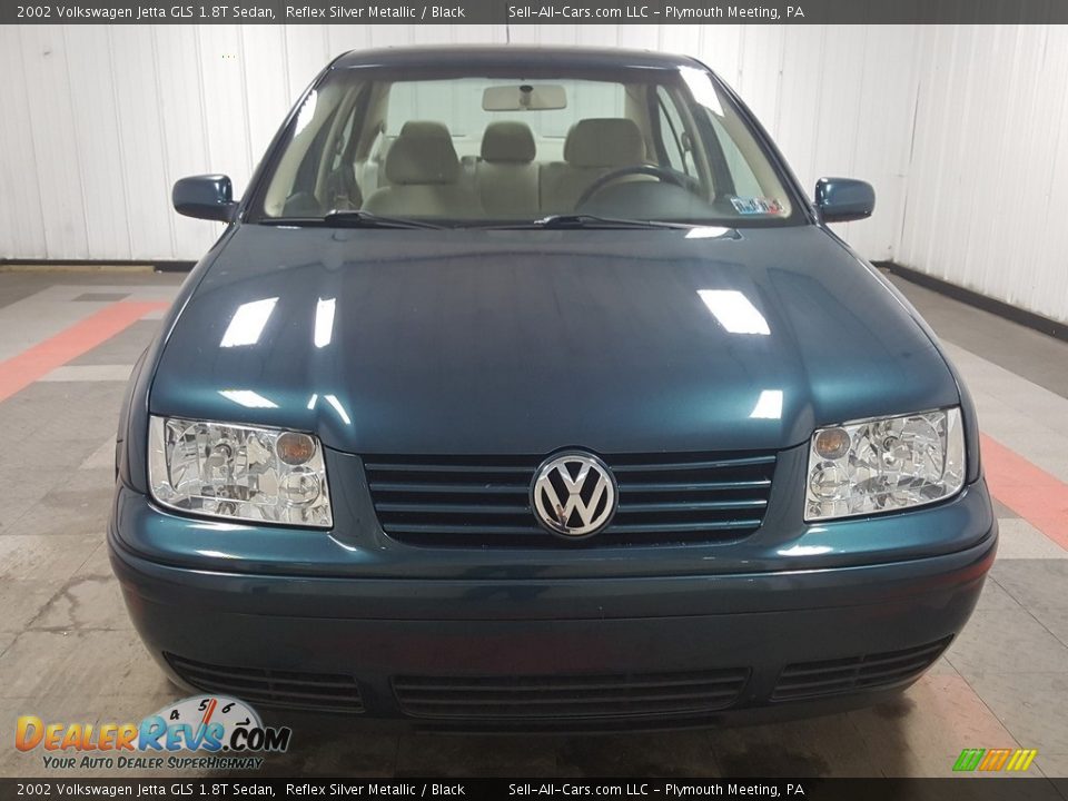 2002 Volkswagen Jetta GLS 1.8T Sedan Reflex Silver Metallic / Black Photo #4