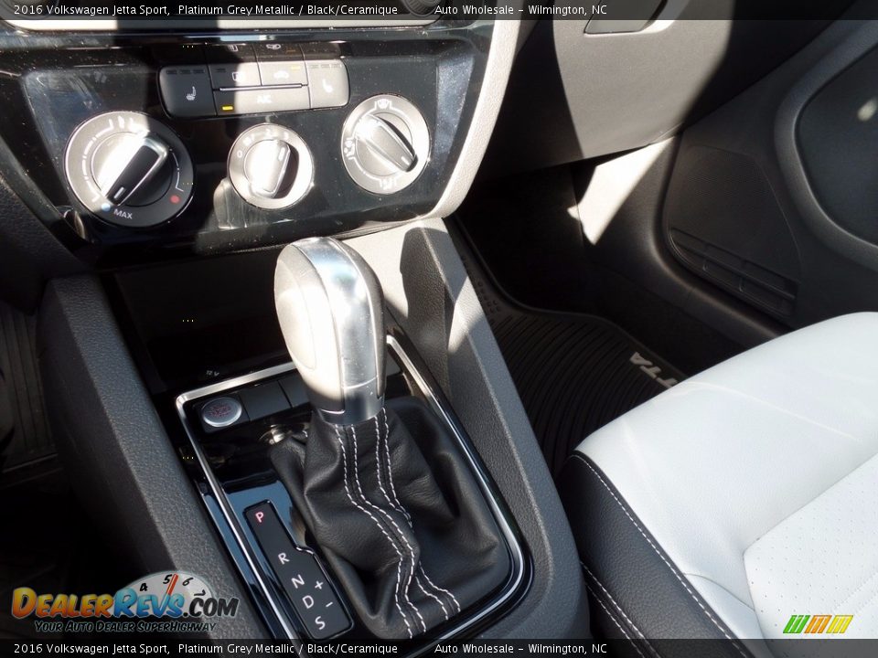 2016 Volkswagen Jetta Sport Platinum Grey Metallic / Black/Ceramique Photo #19