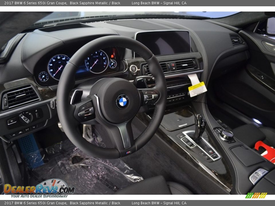 Dashboard of 2017 BMW 6 Series 650i Gran Coupe Photo #7