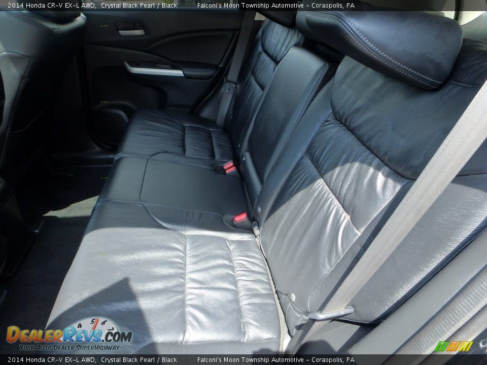 2014 Honda CR-V EX-L AWD Crystal Black Pearl / Black Photo #16