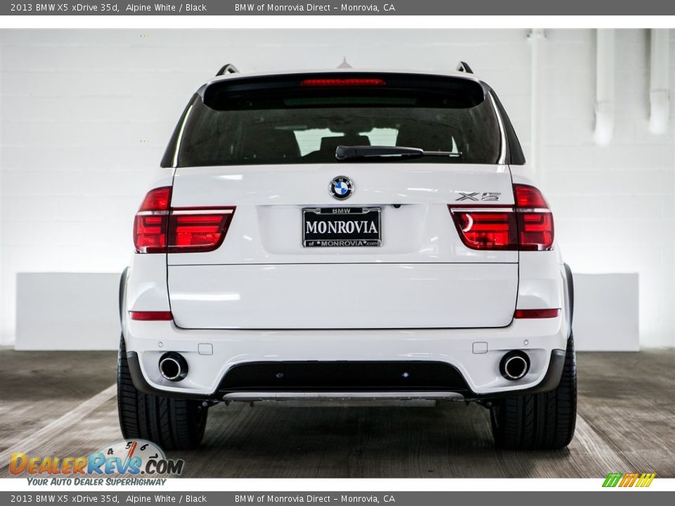 2013 BMW X5 xDrive 35d Alpine White / Black Photo #3