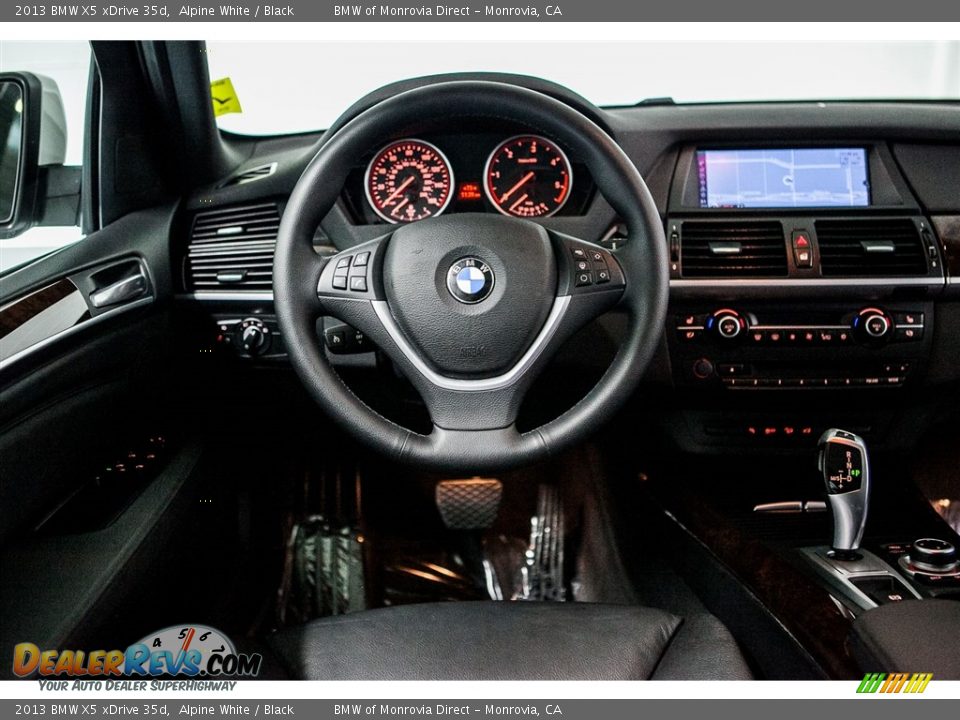 2013 BMW X5 xDrive 35d Alpine White / Black Photo #4