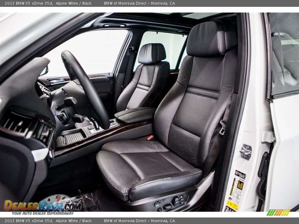 2013 BMW X5 xDrive 35d Alpine White / Black Photo #6