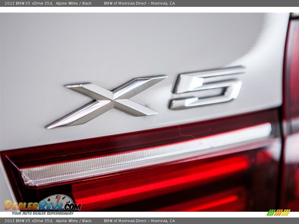 2013 BMW X5 xDrive 35d Alpine White / Black Photo #7
