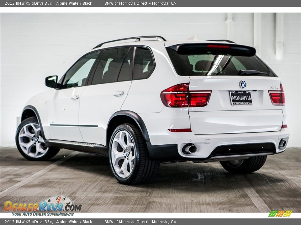2013 BMW X5 xDrive 35d Alpine White / Black Photo #10