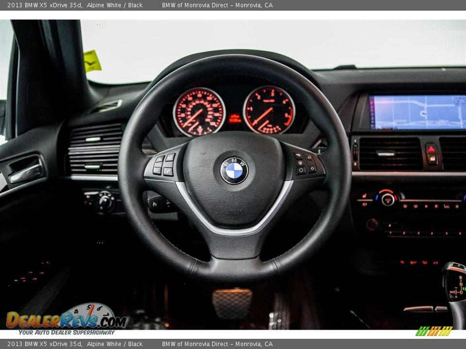 2013 BMW X5 xDrive 35d Alpine White / Black Photo #16