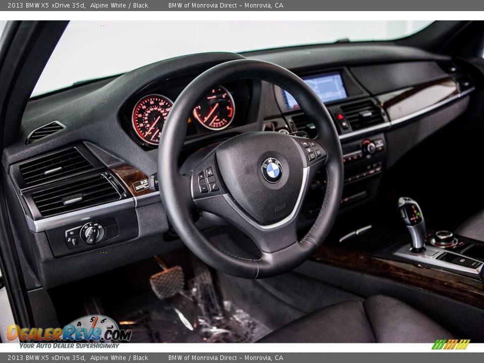 2013 BMW X5 xDrive 35d Alpine White / Black Photo #19