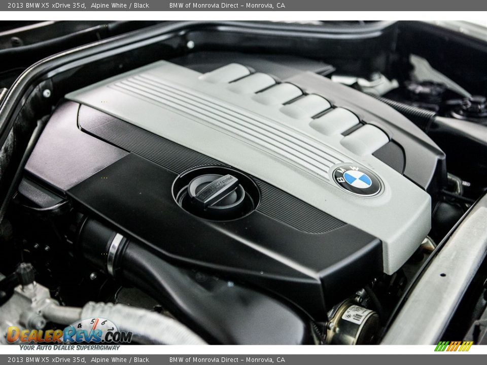 2013 BMW X5 xDrive 35d Alpine White / Black Photo #26