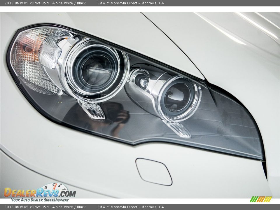 2013 BMW X5 xDrive 35d Alpine White / Black Photo #27
