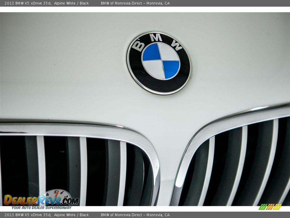 2013 BMW X5 xDrive 35d Alpine White / Black Photo #28