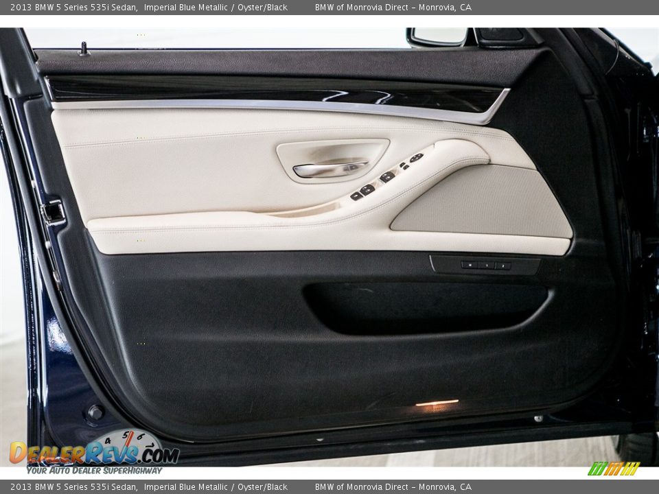 2013 BMW 5 Series 535i Sedan Imperial Blue Metallic / Oyster/Black Photo #22