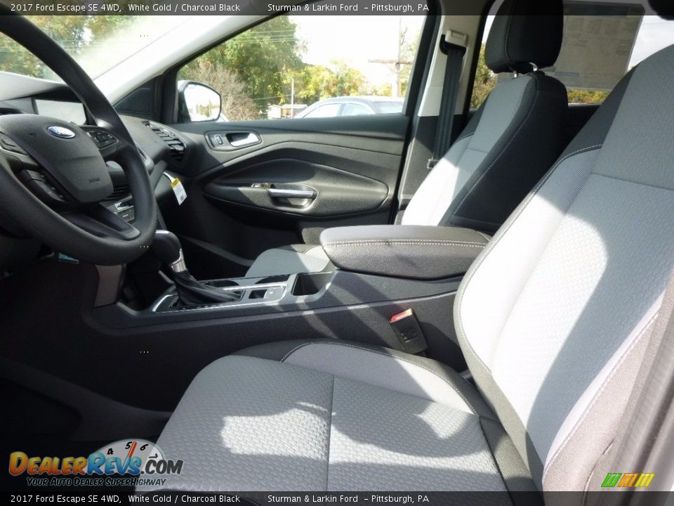 2017 Ford Escape SE 4WD White Gold / Charcoal Black Photo #7