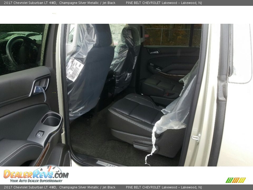 Rear Seat of 2017 Chevrolet Suburban LT 4WD Photo #8