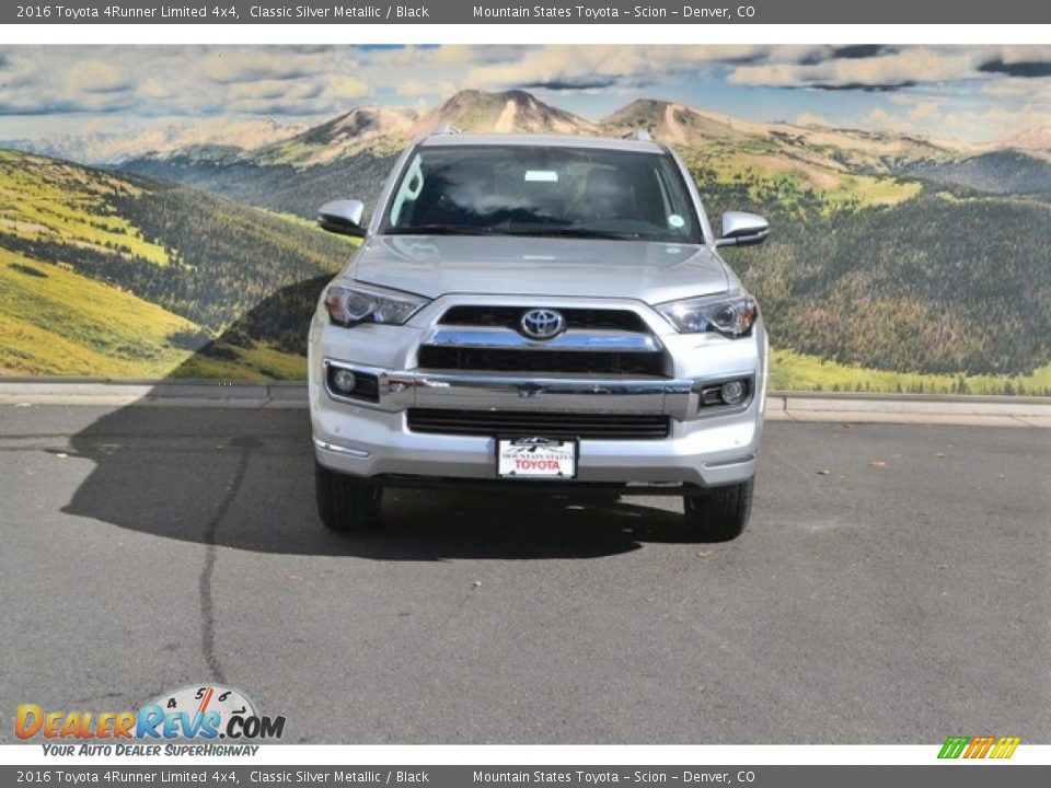 2016 Toyota 4Runner Limited 4x4 Classic Silver Metallic / Black Photo #2