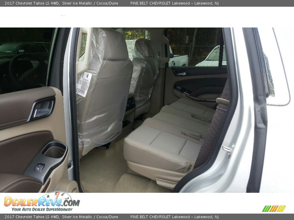 Rear Seat of 2017 Chevrolet Tahoe LS 4WD Photo #8