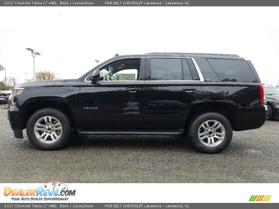 2017 Chevrolet Tahoe LT 4WD Black / Cocoa/Dune Photo #3