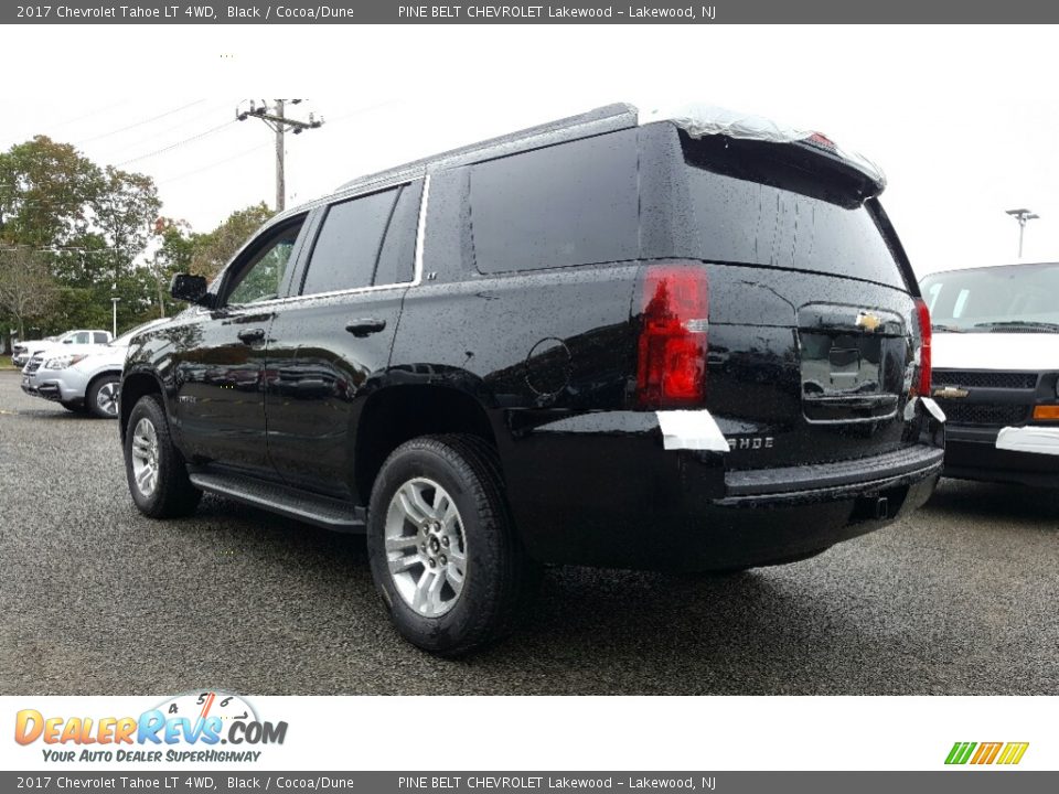 2017 Chevrolet Tahoe LT 4WD Black / Cocoa/Dune Photo #4
