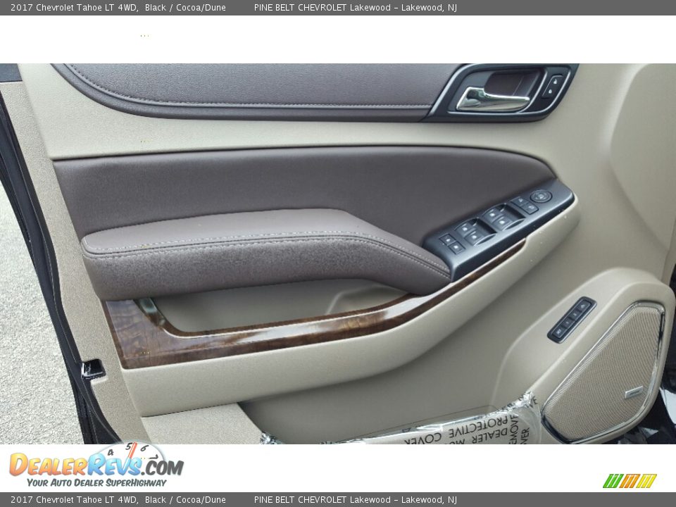 2017 Chevrolet Tahoe LT 4WD Black / Cocoa/Dune Photo #6