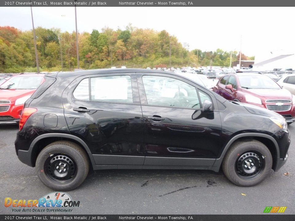 2017 Chevrolet Trax LS Mosaic Black Metallic / Jet Black Photo #4