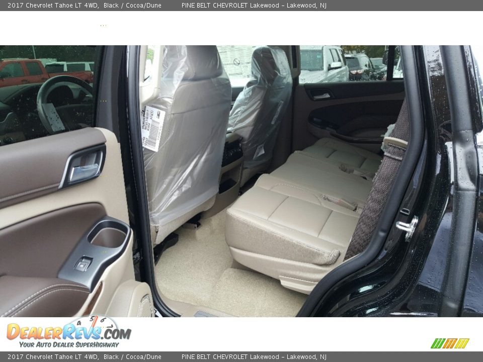 2017 Chevrolet Tahoe LT 4WD Black / Cocoa/Dune Photo #8