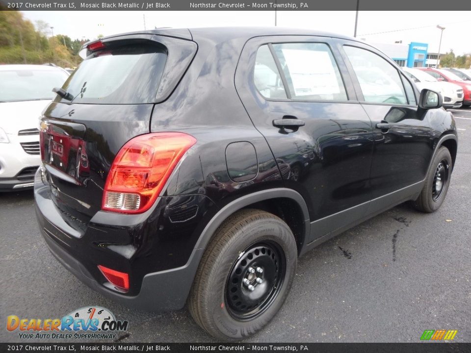 2017 Chevrolet Trax LS Mosaic Black Metallic / Jet Black Photo #5