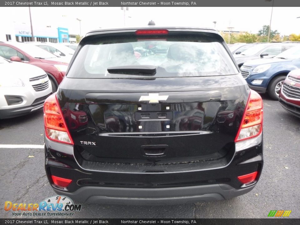 2017 Chevrolet Trax LS Mosaic Black Metallic / Jet Black Photo #6