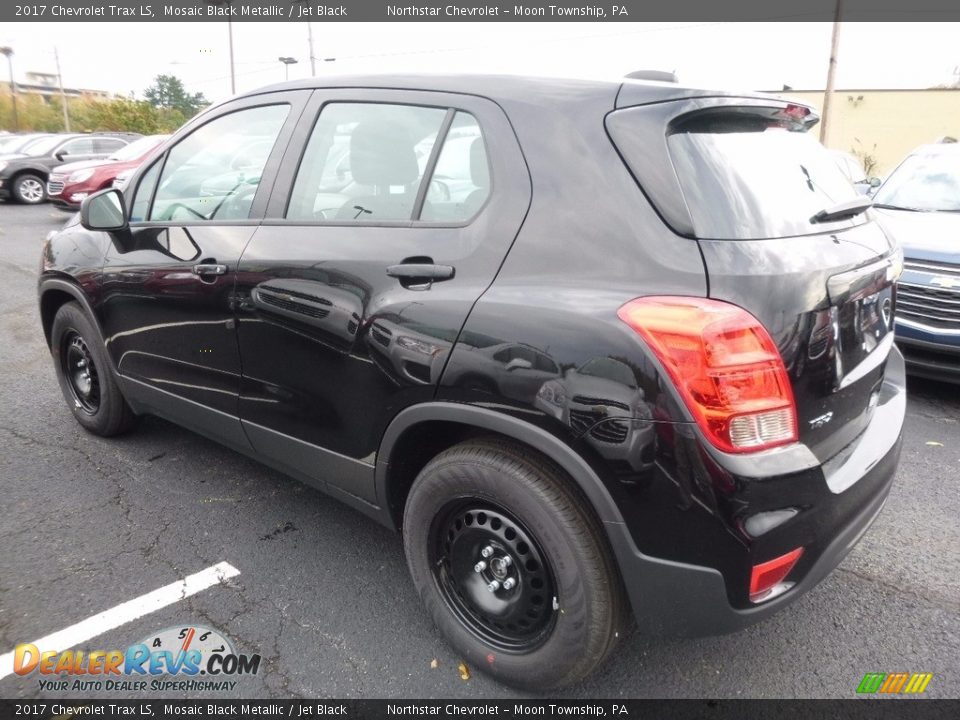 2017 Chevrolet Trax LS Mosaic Black Metallic / Jet Black Photo #8