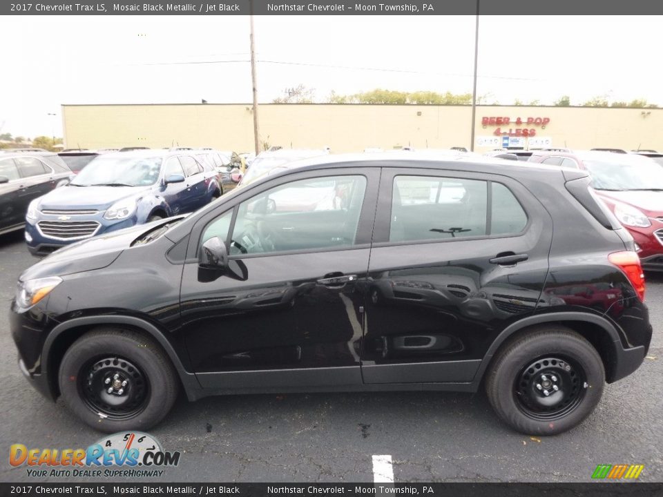 2017 Chevrolet Trax LS Mosaic Black Metallic / Jet Black Photo #9