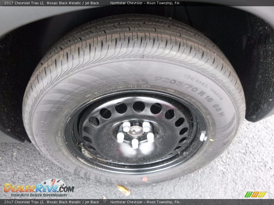 2017 Chevrolet Trax LS Mosaic Black Metallic / Jet Black Photo #10