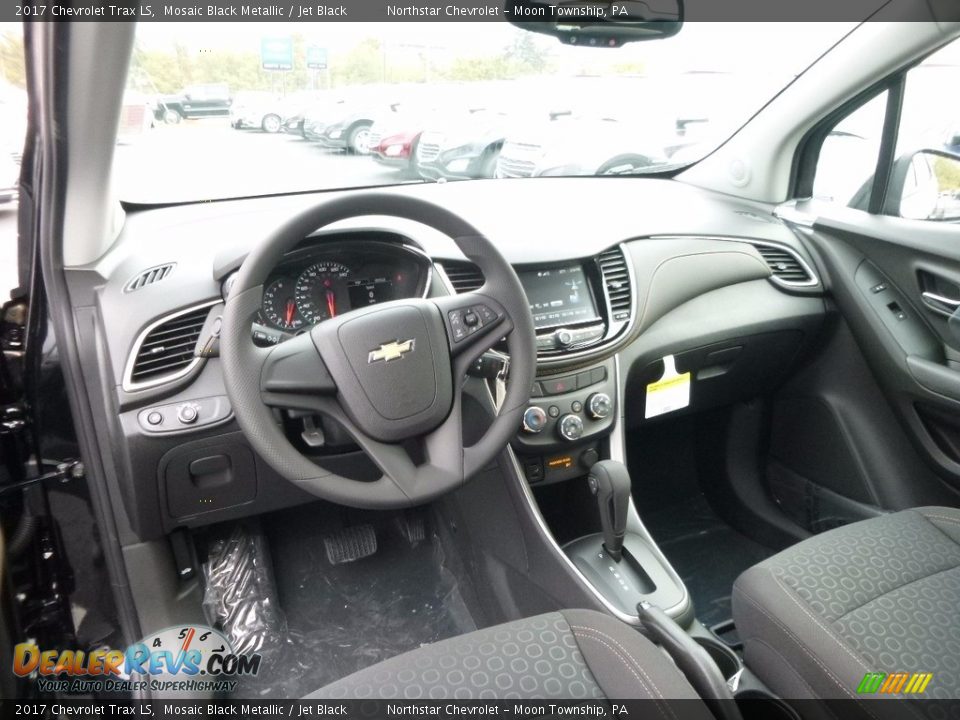 2017 Chevrolet Trax LS Mosaic Black Metallic / Jet Black Photo #13