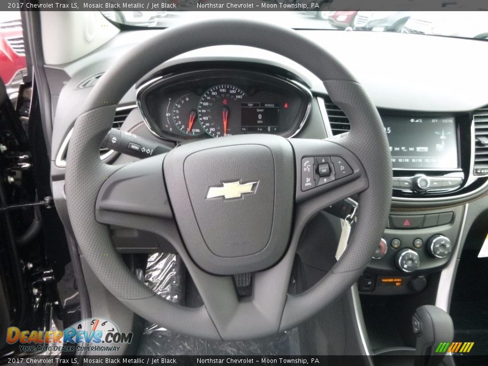 2017 Chevrolet Trax LS Mosaic Black Metallic / Jet Black Photo #17