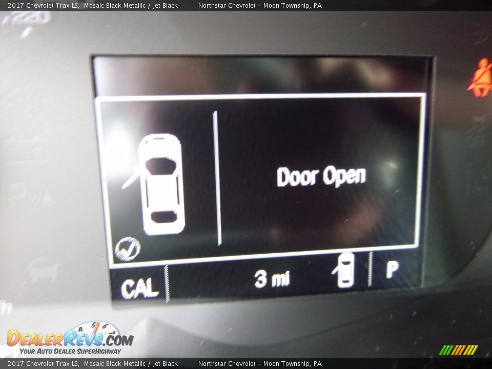 2017 Chevrolet Trax LS Mosaic Black Metallic / Jet Black Photo #20
