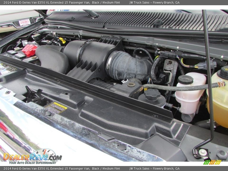 2014 Ford E-Series Van E350 XL Extended 15 Passenger Van Black / Medium Flint Photo #13