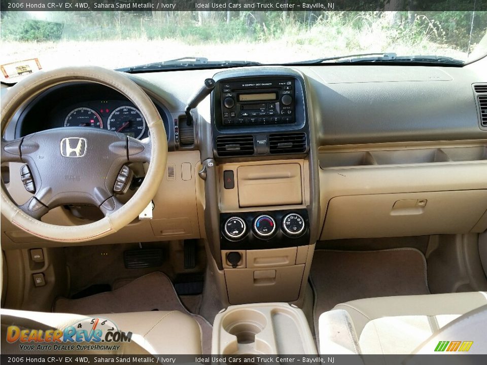 2006 Honda CR-V EX 4WD Sahara Sand Metallic / Ivory Photo #4