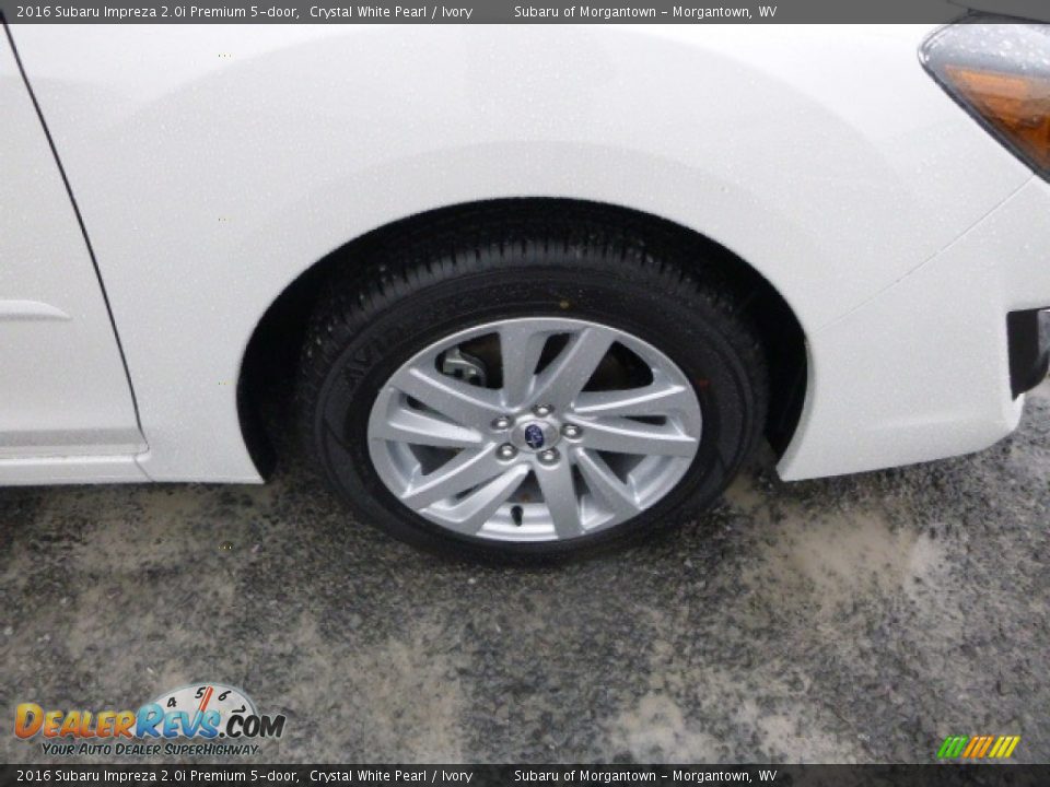 2016 Subaru Impreza 2.0i Premium 5-door Crystal White Pearl / Ivory Photo #2