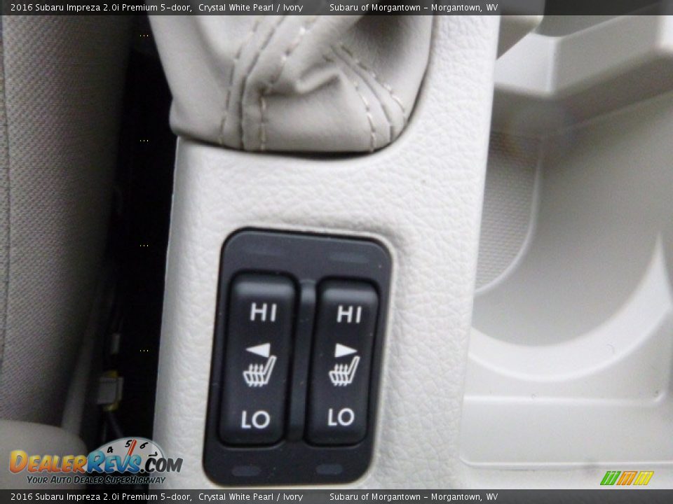 2016 Subaru Impreza 2.0i Premium 5-door Crystal White Pearl / Ivory Photo #16