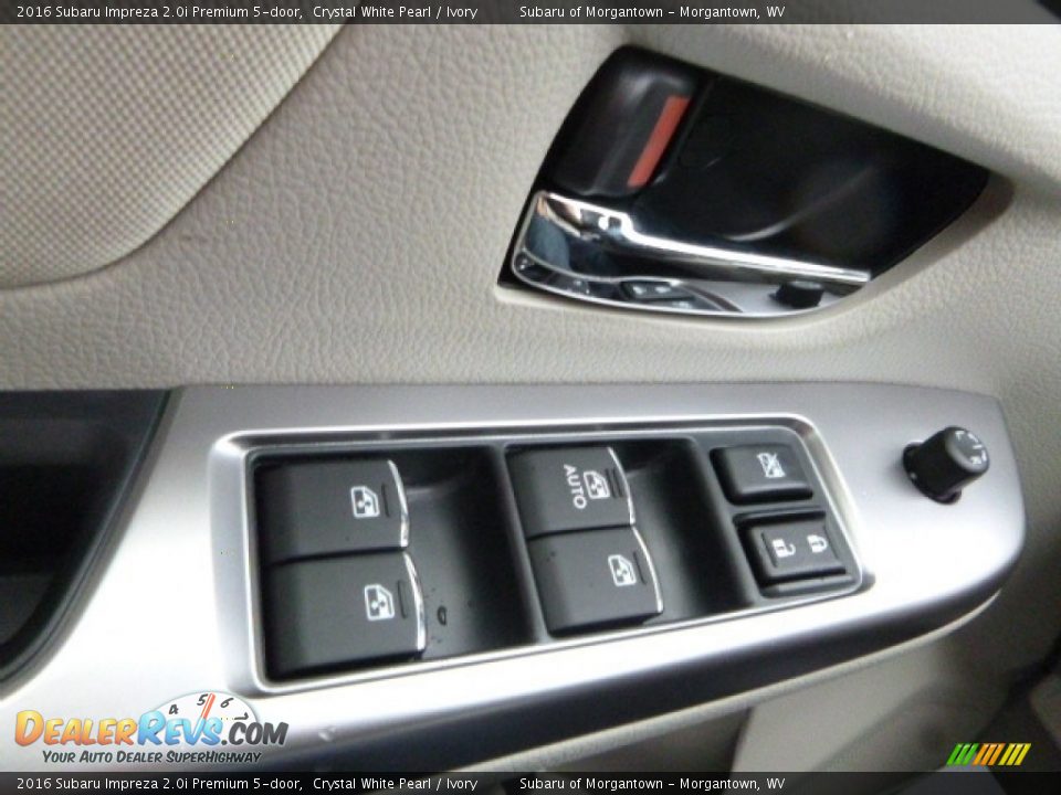 2016 Subaru Impreza 2.0i Premium 5-door Crystal White Pearl / Ivory Photo #19