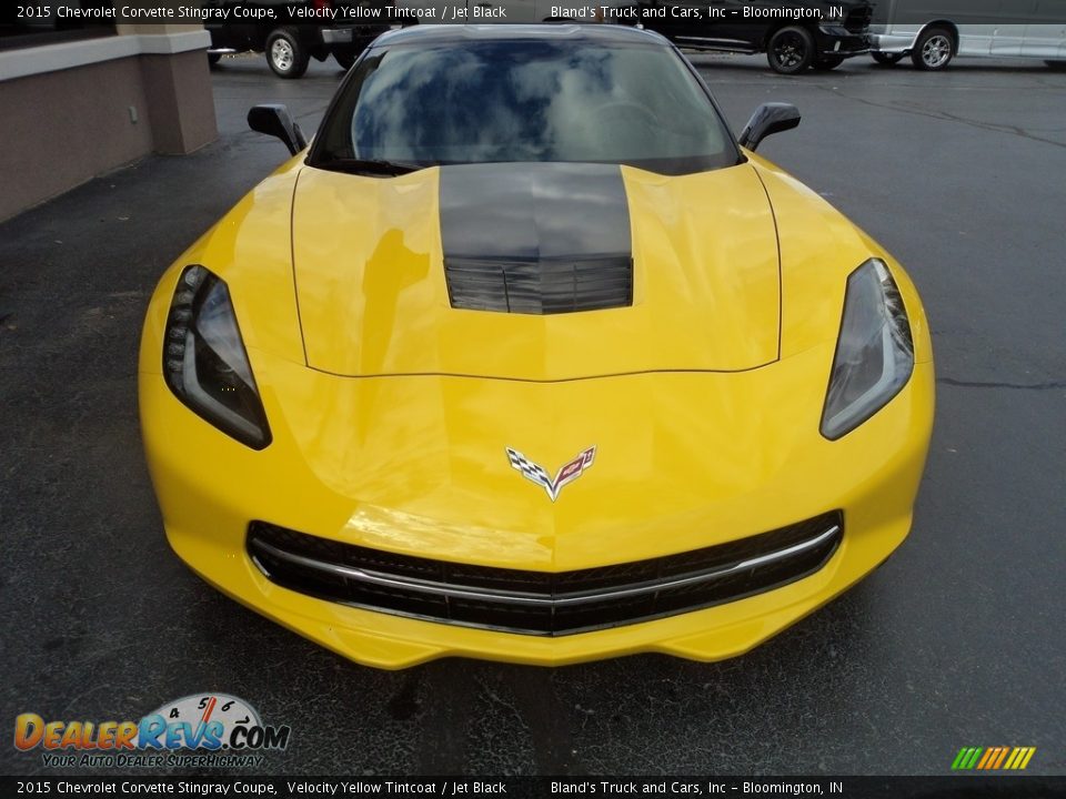 2015 Chevrolet Corvette Stingray Coupe Velocity Yellow Tintcoat / Jet Black Photo #6