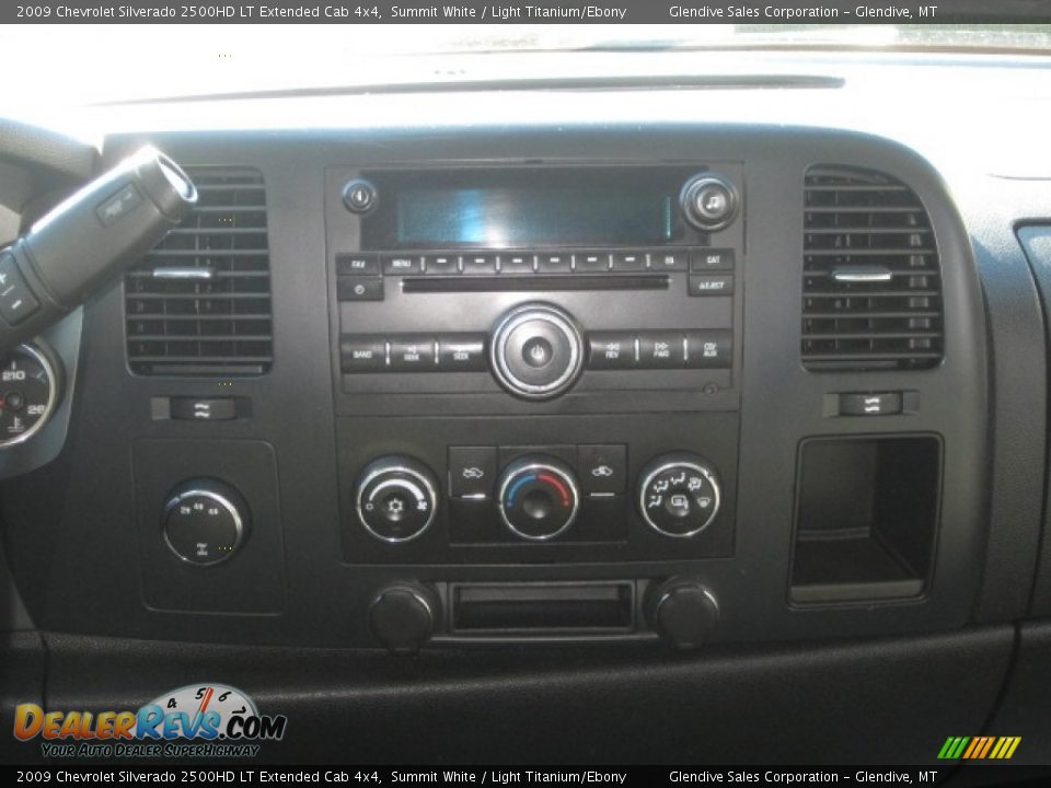 2009 Chevrolet Silverado 2500HD LT Extended Cab 4x4 Summit White / Light Titanium/Ebony Photo #25