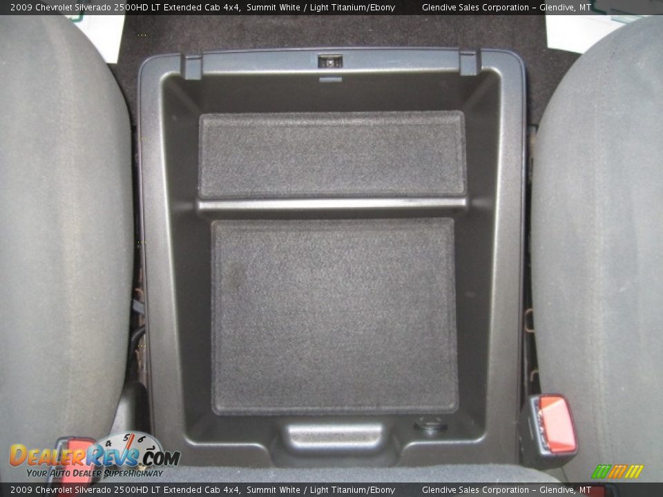 2009 Chevrolet Silverado 2500HD LT Extended Cab 4x4 Summit White / Light Titanium/Ebony Photo #26
