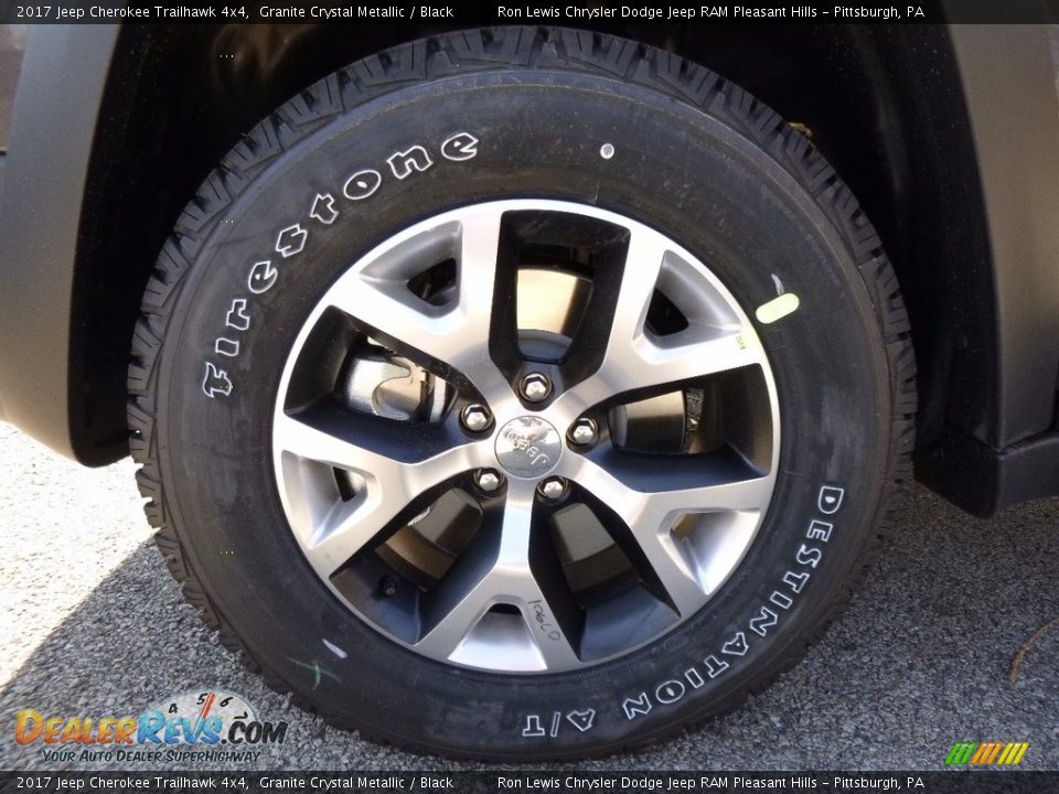 2017 Jeep Cherokee Trailhawk 4x4 Wheel Photo #10