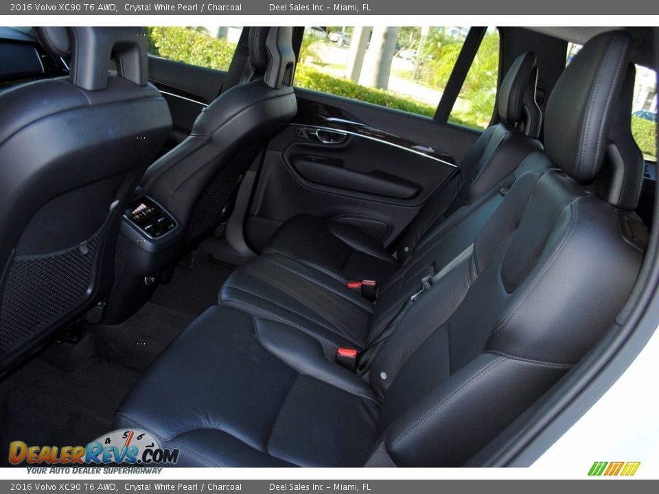 Rear Seat of 2016 Volvo XC90 T6 AWD Photo #12