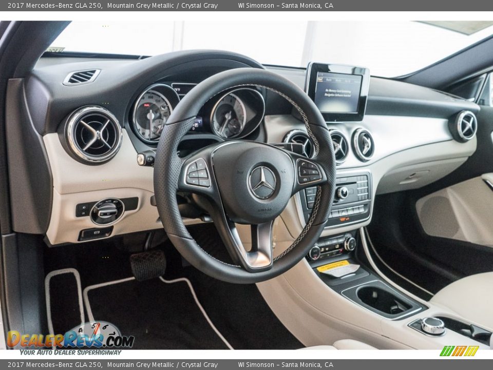 2017 Mercedes-Benz GLA 250 Mountain Grey Metallic / Crystal Gray Photo #5