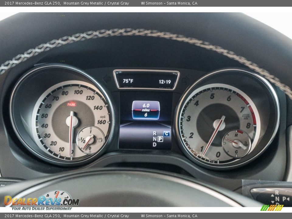 2017 Mercedes-Benz GLA 250 Mountain Grey Metallic / Crystal Gray Photo #6