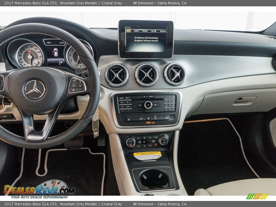 2017 Mercedes-Benz GLA 250 Mountain Grey Metallic / Crystal Gray Photo #7