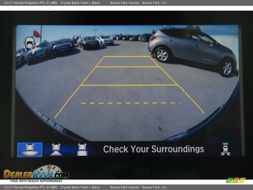 2017 Honda Ridgeline RTL-E AWD Crystal Black Pearl / Black Photo #6