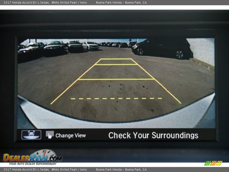 2017 Honda Accord EX-L Sedan White Orchid Pearl / Ivory Photo #6