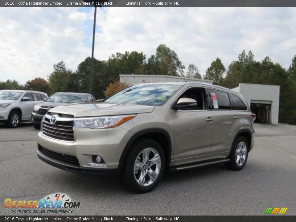 Creme Brulee Mica 2016 Toyota Highlander Limited Photo #3