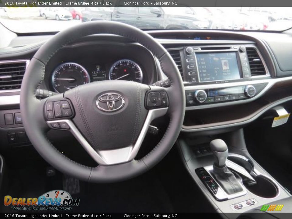 2016 Toyota Highlander Limited Creme Brulee Mica / Black Photo #5