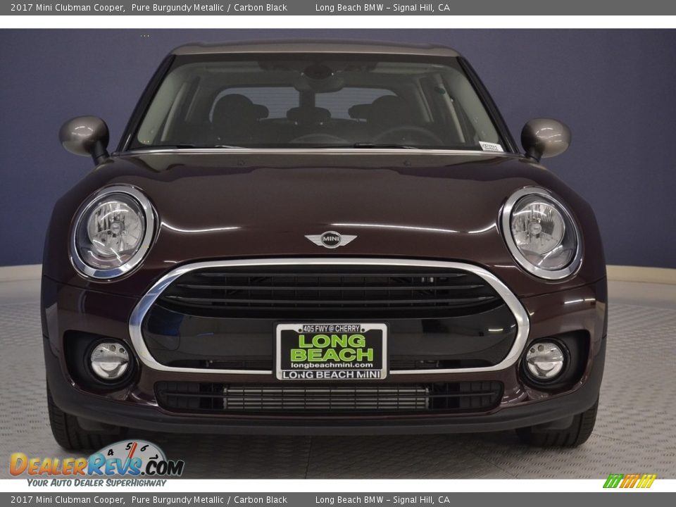 2017 Mini Clubman Cooper Pure Burgundy Metallic / Carbon Black Photo #2